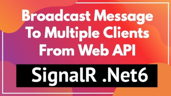 Real-Time Chat API with SignalR